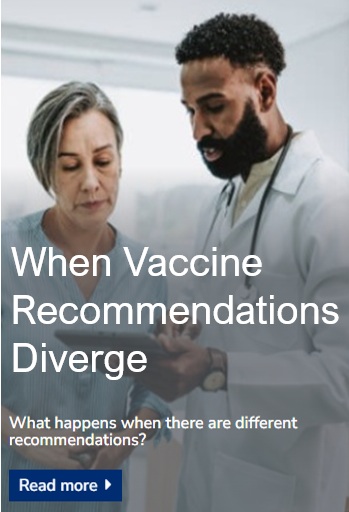 When Vaccine Recommendations Diverge